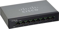 Cisco SG100D-08 8-Port Gigabit Desktop Switch - Sealed picture