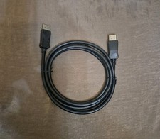 New 6ft Display port to Display Port Cable DP Male to Male Cord 4K HD w/ Latches picture