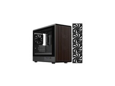 DIYPC DIY-mATX06-Wood Black USB3.0 /Type C Micro ATX Mid Tower Gaming Computer picture
