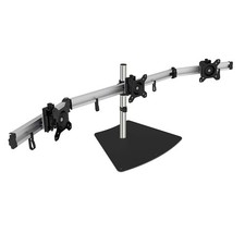 SIIG Premium Aluminum Triple Monitor Stand -3 Monitors 13