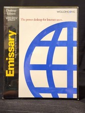 Vtg Wollongong Emissary Desktop Edition (1995) - Factory Sealed - Internet Suite picture