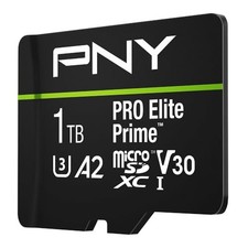PNY 1TB PRO Elite Prime C10 U3 V30 A2 microSDXC Flash Memory Card picture