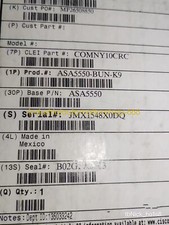 1PCS NEW Cisco firewall ASA5550-BUN-K9 Via DHL or FedEX picture