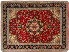 Oriental Rug Style Mousepad, Carpet style Computer Mouse Pad picture