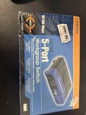 LINKSYS 5-Port Workgroup 10/100 Ethernet Unmanaged Switch Sealed picture