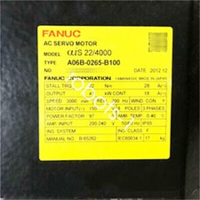 A06B-0265-B100  New In Box FANUCServo Motor FedEx or DHL picture