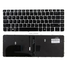 US Keyboard Without Backlit for HP EliteBook 840 G3 840 G4 745 G3 G4 836308-001 picture