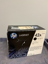 HP Original 42a Black LaserJet Toner Cartridge - Q5942A - New picture