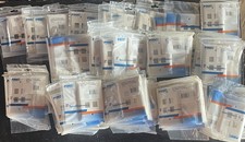 150- NEW 4 PORT Tyco   AMP NETCONNECT Faceplates, Almond, part no - 1479446-1 picture