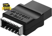 USB 2.0 to USB 3.2 Gen 1 Type-E Header Adapter – 9Pin Male to A-Key Female Conve picture