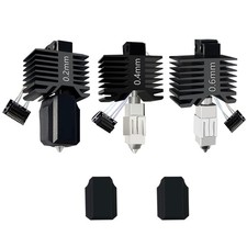 Upgraded 3PK 0.2MM 0.4MM 0.6MM P1S Hotend P1P Integrated Nozzle Leak-Proof picture