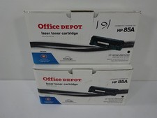 Lot 2 Office Depot CE285A 85A Black Toner Replacement HP 85A CE285A picture