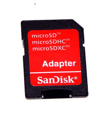 Set of 10 Sandisk Micro SD Mini TF Card Adapters  (Micro SD to SD Card) picture