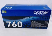 Brother TN760 Black Toner Cartridge TN-760 High Yield 3000 Pages Sealed picture
