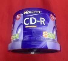 Memorex CD-R 50 Count New Sealed picture