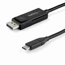 StarTech CDP2DP142MBD 6ft USB C to DisplayPort 1.4 Cable 8K 60Hz/4K - Reversible picture