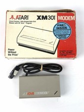 Vintage Atari XM301 Modem W/ Box Untested picture