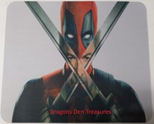 Marvel Wolverine Deadpool Katana Sword Reflection Computer Mouse Pad picture