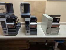Two Zebra ZT610 Label Printers (Part No. ZT61043-T210100Z) 250V/15A Tested/Ready picture