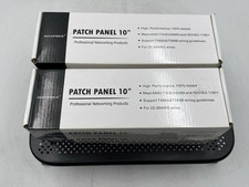 LOT OF 4 Monoprice Patch Panel 10