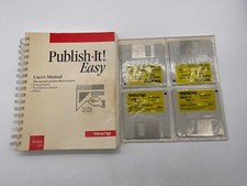 Timeworks Publish It Easy Version 2.1 Macintosh User Manual + Original Disks picture