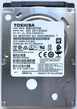 Toshiba 500GB 7200RPM 2.5” SATA HDD MQ01ACF050 HP P/N: 724967-002 picture