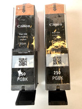 New Genuine Canon PGI-250 PGBK Black Ink Cartridge 2 PACK Sealed OEM PIXMA picture