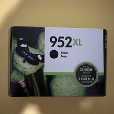 genuine hp 952xl black ink cartridge picture