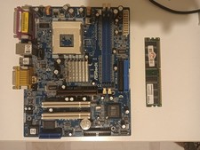 ASRock K7S41GX MicroATX Socket 462/A DDR AGP 8X Motherboard - Ok Head + RAM picture