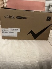 V4INK 2PK TN360 Toner Cartridge For Brother Black  HL-2140 2170W MFC-7340 7840W picture
