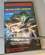 Hackerbook For Your Atari Computer Tips & Tricks HC Wagner 1983 First Edition    picture