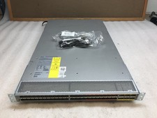 Cisco Nexus N5K-C5672UP 48x 10G SFP+ 6x 40G QSFP+ Switch w/2x AC &  Cords *READ* picture