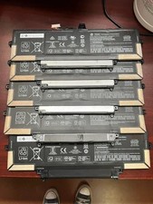 Lot of 5 HP HK04XL Laptop Batteries Tested 70%+ BIOS Health Used Genuine picture