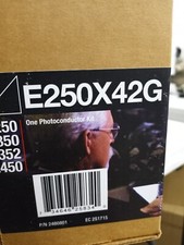 lot of 2  Lexmark E250X42G Photoconductor Kit E250 E350 E352 E450 1 open box picture