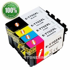 4PCS 702XL T702XL Ink Cartridge For Epson WorkForce Pro WF-3720 WF-3730 WF-3733 picture