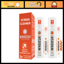 Screen Cleaner Kit - 2 Pack, 3.4oz & 0.3oz, Streak-Free, Anti-Static, Safe for A picture