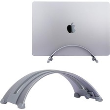 Adjustable Vertical Laptop Stand - 6061 Aluminum, CNC Precision, Anodized picture