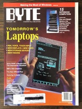 Byte Magazine February 1991 picture