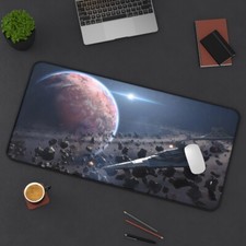 Desk Mat&Mouse Pad:Republican Spaceship,Star Wars,Space,Planet,Space Cruiser picture