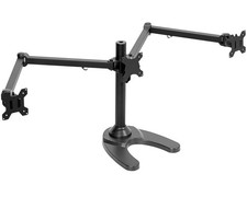 VIVO Triple Monitor Desk Stand Mount FreeStanding Adjustable 3 Screens up to 32