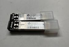Pair of 2 Genuine HP 721000-001 MSA 2040 10Gb SW iSCSI SFP+ Storage Transceivers picture