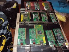 12x Network card vintage LOT - Modem Cards, ETC. PCI, AGP, ETC. See Pictures picture