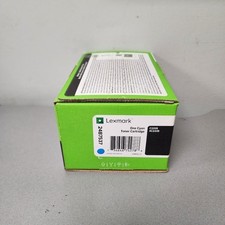Genuine Lexmark 24B7537 Cyan Toner Cartridge - Factory Sealed picture