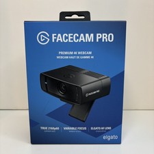 Elgato Facecam Pro True 4K60 Ultra HD Webcam - Used With Box picture