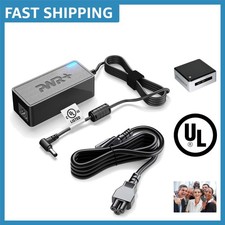 Compact 19V 65W Power Adapter with 12Ft Cord for Intel NUC - Safe & Certified picture