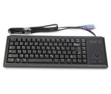 CHERRY UltraSlim G84-4420 Keyboard - 83 Keys - QWERTY Layout - PS/2 - Black picture