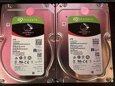 Lot of 2x Seagate IronWolf Pro 6TB 3.5