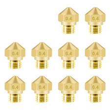MK10 Nozzle for 3D Printer, 10Pcs MK10 M7 Extruder Nozzle 0.4Mm Brass Extruder picture