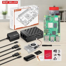 Starter Kit 16GB Board 64GB Card ABS Case 27W GaN Power Supply 4K Micro HD Cable picture
