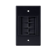 Construct Pro WideMouth Brush Wall Plate Cable Management Pass-Through Device picture
